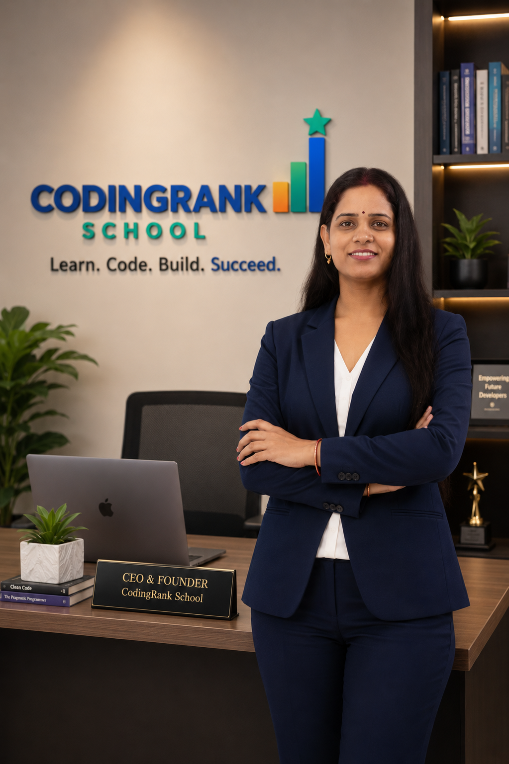 Madhu Yadav, CEO and Founder of CodingRank School